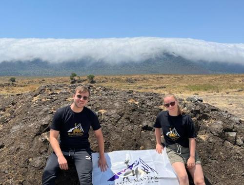 Broad view in Ngorongoro Crater