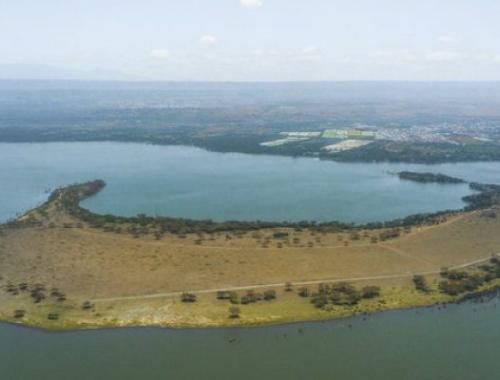 Cresent Island in Lake Naivasha